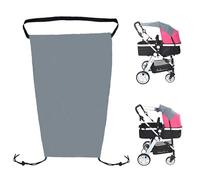 Pare-Soleil Universel Pour Poussette Bébé - Protection UV 50+ Avec Voile Réglable Et Flexible - Canopy Beige Pour Landau Et Poussette Poussette Pour Bébé Couverture De Soleil，protège Soleil Poussette