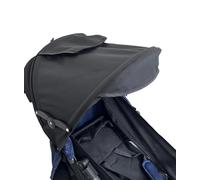 Pare-soleil universel pour poussette de bébé, pare-soleil pour poussette, parasol avec poches, fenêtre réglable, rétractable et installation par sangle