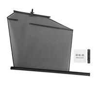 Pare-Soleil Universel pour Voiture - Rideau de Protection UV télescopique rétractable Automatique pour Voitures, camions, SUV - Tube métallique en Fibre de Polyester Noir (Avant Gauche : 51131505867)