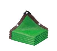 Pare-soleil vert en tissu 3 x 5 m pour fenêtre de balcon et clôture extérieure avec anneau de protection pour une meilleure intimité et protection UV