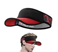 Pare-soleil, visière de course - Chapeau de pêche au soleil | Chapeau haut creux accessoires de course, Anti-UV absorbant la sueur, visière d'été fraîche et respirante pour femmes et hommes en plein a