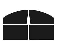 Pare-Soleil Vitre de Voiture pour Mitsubishi Outlander/PHEV Hybrid 2013-2021, Facile À Installer Baffle-Soleil de Voiture,Black-C