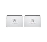 Pare-Soleil Vitre de Voiture, pour Peugeot Partner II 2008-2018 Protection UV Cache Soleil Voiture, pour Plupart des Voitures, Protection de la Vie Privée,2PCS(Rear Window)