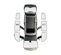 Pare-Soleil Vitre pour Pajero 4 Accessoires pour Montero pour Shogun V80 V73 V93 Pare-Soleil Pare-Brise Visière Couverture Pièces Intérieures Automatiques Pare Soleil(All Sunshades)
