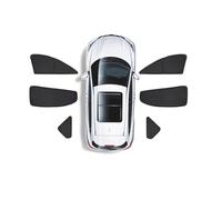 Pare-Soleil Vitre pour Tesla pour Modèle Y 2024 Pare-Soleil Fenêtre Latérale Confidentialité Avant Pare-Brise Arrière Écran Protection Camping Couverture Pare-Soleil Voiture(Y 6PCS)