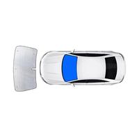 Pare-Soleil vitre Voiture pour Volvo pour S90 2017-2025 Pare-Soleil Pare-Brise Interne Voiture Couverture Protection Rideau Fenêtre(1pc Front)