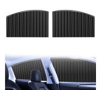 Pare-Soleil Vitres Latérales Voiture, pour Ford F-250 Super Duty V Super Cab Short Box 2023-2024 Pare Soleil Occultant Latérale, Bloquer Les Rayons UV Protection Privée,2Pcs(Rear Window)