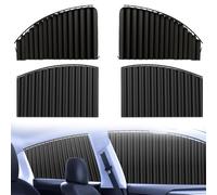 Pare-Soleil Vitres Latérales Voiture, pour Peugeot 2008 206 207 207 Pare Soleil Occultant Latérale Bloquer Les Rayons UV et Protection la Vie Privée,4Pcs