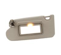 Pare-Soleil Vitres Pare-Soleil De Voiture avec Éclairage Et Rétroviseur Côté Gauche Droit pour Nissan pour Altima 2013-2018 96401-3TA2A 96400-3TA2A Pare-Soleil Vitre Voiture(Beige Left)