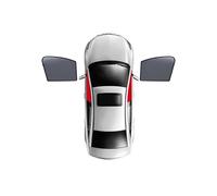Pare-Soleil Vitres pour Ford pour Fiesta Hatchback 2008-2017 Pare-Soleil Voiture Bouclier Pare-Brise Avant Cadre Rideau Arrière Côté Fenêtre Pare-Soleil Visière Pare-Soleil Vitre Voiture(2PCS Front)