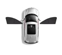 Pare-Soleil Vitres pour Tesla pour Model 3 Y Pare-Soleil sur Mesure pour Fenêtre Latérale De Voiture Store D'ombrage pour Camping Randonnée Repos Pare-Soleil Vitre Voiture(Y 2PCS Front)