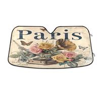 Pare Soleil Voiture Affiche Vintage De Paris Bache Voiture M