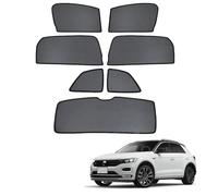 Pare Soleil Voiture Bébé pour Vitres Latérale Rideau Magnétique pour T-ROC 2017-2022 Protege Soleil pour Enfants Animaux Auto Accessoires de Protection Solaire,7pcs