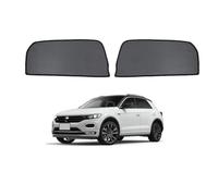 Pare Soleil Voiture Bébé pour Vitres Latérale Rideau Magnétique pour T-ROC 2017-2022 Protege Soleil pour Enfants Animaux Auto Accessoires de Protection Solaire,2pcs- Rear Door