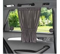 Pare-soleil voiture bébé - PZCC - 65x50 cm - UPF40 - 2 pièces - Gris