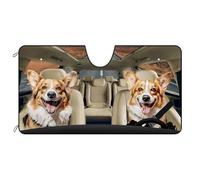 Pare Soleil Voiture Chien Pembroke Welsh Corgi Bache Pare Brise S