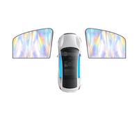 Pare Soleil Voiture Latéral pour Jeep Wrangler 2018-2026(Without Cup Holder)