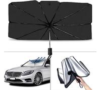 Pare Soleil Voiture Pare Brise Avant Parapluie, pour Dodge RAM Caliber Nitro Journey Avenger Durango Parapluie Pare-Soleil de Voiture Pliable, Bloque des Rayons UV, Facile à Ranger et à Utiliser