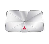 Pare Soleil Voiture Pare Brise Avant Parapluie, pour Mitsubishi Shogun Sport 2019-2023 Pliable Pare Soleil Voiture Rotative à 360°, Anti-UV