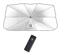 Pare Soleil Voiture Pare Brise Avant Parapluie, pour Peugeot Partner 2000-2024 Pliable Pare Soleil Voiture Rotative à 360°, Anti-UV