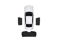 Pare Soleil Voiture Pare Brise Avant Pare-Soleil Auto pour Hyundai pour Santa Fe pour MX5 2024 2025 2026 Couverture Protection Solaire Anti-Sale Fenêtre(3PCS Rear)