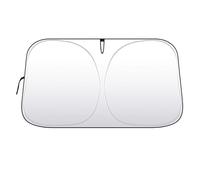 Pare Soleil Voiture Pare Brise Avant,pour Audi Q2 SUV 2018 2019 2020 2021 2022 2023 2024 2025 Intérieure Visière Fenêtre Avant Bloque la Chaleur du Soleil et Les UV