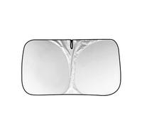 Pare Soleil Voiture Pare Brise Avant pour Dodge Challenger RT SRT Hellcat SXT GT SE TA Scat Pack 2 Door Coupe 2008-2017, Pliable Pare-Soleil de Voiture Pare-Brise intérieur Garde la Voiture au Frais