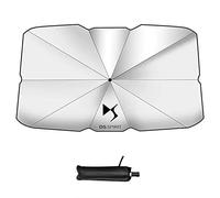 Pare Soleil Voiture Pare Brise Avant pour DS DS9 DS7 DS3 DS4 DS5 DS6, Parapluie Pare-Soleil de Pare-Brise Anti-UV Pliable Pare Soleil Brise Protection Interieur Voiture,DS3