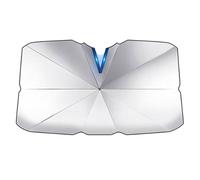 Pare Soleil Voiture Pare Brise Avant pour Ford Focus/Focus Trend/Business/St Line/Titanium X/St, Pliable Protection UV et Isolation Accessoires Voiture,A/125cm*25cm
