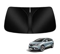 Pare Soleil Voiture Pare Brise Avant pour Grand Scenic 4 2016-2018 Intérieure Visière Fenêtre Avant Bloque la Chaleur du Soleil et Les UV Pliable Été Accessoires,B