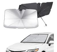 Pare Soleil Voiture Pare Brise Avant pour Honda Civic 10th Generation 2016 2017 2018 2019 2020-2023, Pliable Pare-Soleil Parapluie Voiture, Protection Solaire Anti-UV Couverture Pare-Brise Voiture