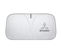 Pare Soleil Voiture Pare Brise Avant,pour Mitsubishi Mirage 2012-2022 Intérieure Visière Fenêtre Avant Bloque la Chaleur du Soleil et Les UV