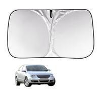 KCYSLY Pare Soleil Voiture Pare Brise Avant pour Passat B6 2005-2010 Intérieure Visière Fenêtre Avant Bloque la Chaleur du Soleil et Les UV Pliable Été Accessoires,A