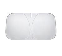 Pare-Soleil Voiture Pare-Brise pour Bristol Speedster Fighter 2003-2011, Pliable Protection Maximale Contre Les UV et la Chaleur Solaire Accessoire Été,Silver-80 * 145