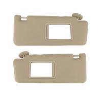 Pare-Soleil Voiture Pare-Soleil côté conducteur Gauche/Passager Droit pour Toyota pour Tacoma 2005-2012 74320-04181-B1 Couvresoleil Voiture(Beige 1 Pair)