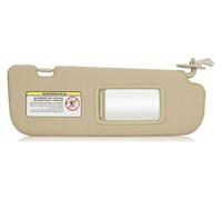 Pare-Soleil Voiture Pare-Soleil côté conducteur/Passager pour Hyundai pour Elantra 2011-2015, remplace Pare-Soleil 852103X000 852203X000 Voiture Rétractables(Beige Right)