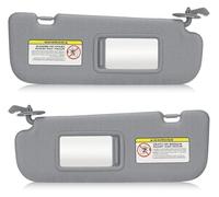 Pare-Soleil Voiture Pare-Soleil côté conducteur/Passager pour Hyundai pour Elantra 2011-2015, remplace Pare-Soleil 852103X000 852203X000 Voiture Rétractables(Grey 1 Set)