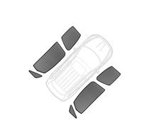 Pare-Soleil Voiture Pare-Soleil latéral pour BMW X7 G07 2019-2023, Pare-Soleil de Voiture, Cadre Pare-Brise Avant et arrière, Rideaux Couvresoleil Voitures(6PCS Side Windows)