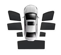 Pare Soleil Voiture Pare-soleil Magnétique En Maille Noire Pour Cayenne 92a Pour E2 2012 Accessoires(7PCS Set)
