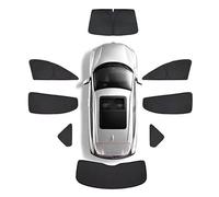 Pare-Soleil Voiture Pare-Soleil Maille pour fenêtre Voiture pour Hyundai pour Santa Fe MX5 2024 2025 2026 MK5 Rideaux bloquant lumière Pare-Brise latéral Couvresoleil Voitures(All Sunshades)
