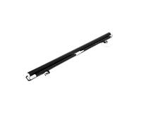 Pare Soleil Voiture Pare-Soleil Pare-Brise Voiture Protection Solaire pour Fenêtre Avant Ventouse Rideau Réfléchissant UV en Aluminium(Black 50X125cm)