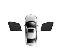 Pare-Soleil Voiture Pare-Soleil Voiture complets pour Jeep pour Grand pour Cherokee WK2 2011-2022, Pare-Soleil Maille Anti-UV, Rideaux Pare-Brise Voiture Rétractables(2PCS Front)