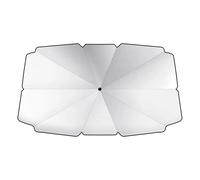 Pare-Soleil Voiture Pare-Soleil Voiture Parapluie Pare-Brise Avant Colle Argentée Pliable Résistant Aux UV Accessoires Protection Solaire Voiture(S)