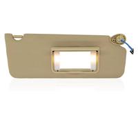 Pare-Soleil Voiture Pare-Soleil Voiture pour Ridgeline pour Pilot 2016-2020. Le Pare-Soleil avec Miroir remplace Le côté conducteur Gauche Voiture Rétractables(Beige Right Side)