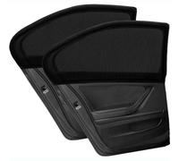 Pare-Soleil Voiture pour Benz AMG GT/GLC/GLE/G-Class/C-Class/S-Class, Pare-Soleil Fenêtre Latérale, Protection Solaire UV et Chaleur, Maille Nylon Haute Densité Respirante,2pcs Rear Window