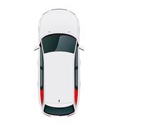 Pare Soleil Voiture pour Benz pour GLB pour EQB 2019-2024 Pare-Soleil Voiture Rideau Pare-Brise Avant Fenêtre Latérale Arrière Maille Visière Pare-Soleil Pare-Brise(Rear Windshield)