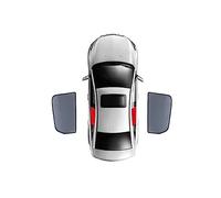 pare soleil voiture Pour BMW X5 F15 F85 F 15 2013 2014 2015 2016 2017 2018 Voiture Avant Pare-Brise Cadre Rideau Arrière Côté Fenêtre Pare-Soleil Bouclier pare soleil voiture bébé (Size : C-2PCS Rear
