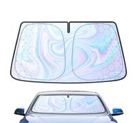 Pare-Soleil Voiture pour Dacia Bigster Full Hybrid 155 2024, Pare-Brise Avant avec Protection UV Intense, réflecteur Thermique Laser, Contre la Chaleur intérieure,L(145 * 80cm)