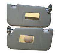 pare soleil voiture Pour Ford Pour Fiesta MK5 Gauche-droite 2 Pièces Ensemble Pare-soleil De Voiture Avec Miroir De Maquillage/pare-brise Avant Pare-soleil 2002~2008 pare-soleil intérieur