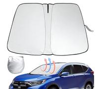 Pare Soleil Voiture pour Honda Civic IX/9 Tourer | 2013-2017,Protection Contre Le Vent,Pare-Soleil Pliable Protection Contre Les Rayons UV,Protection Solaire pour Pare-Brise Avant
